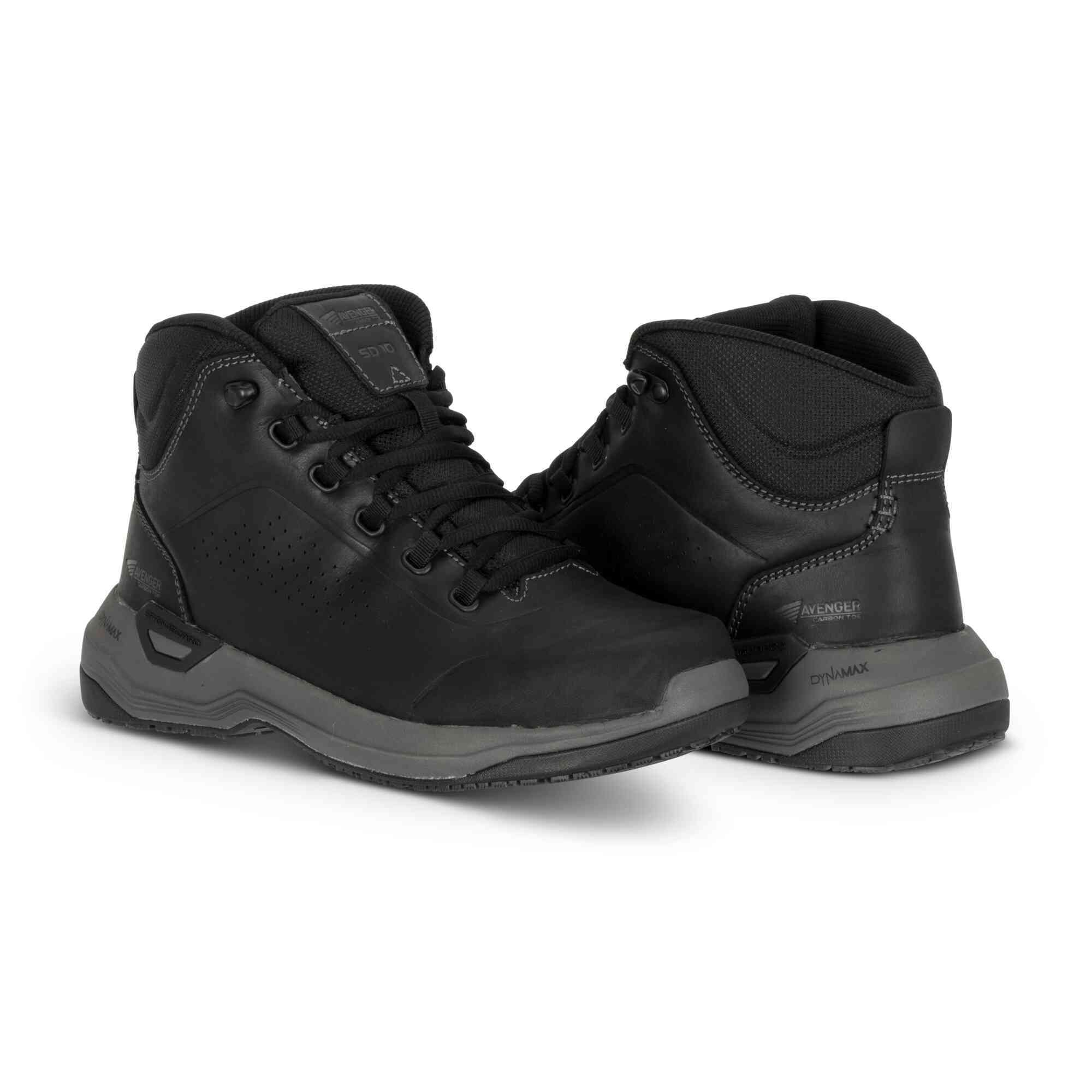 Avenger Work Boots Foreman MAX Mid Boot - Men's - CN|SD10|SR - Black